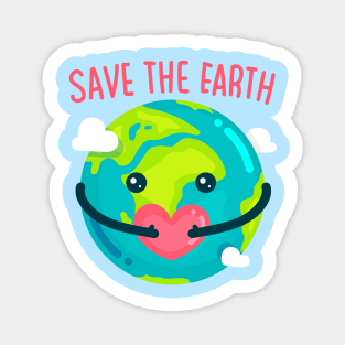 save the earth day Sticker